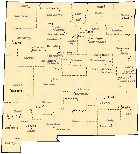 Counties Map